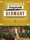 Cover image for Frommer's EasyGuide to Germany